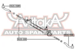 ���������� ������� ������ Toyota Auris/Corolla NZE150/ZRE150/ADE150/NDE150/ZZ�E150 2006-Scion XB AZE151 2007-MARK X ANA10/GGA10 2007-Blade AZE150/GRE1...