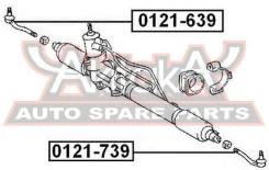 ���������� ������� ������ Toyota 4Runner KZN185 1995-2002 ASVA 0121-639 0121639 ����