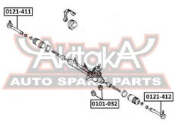 ���������� ������� ������ Toyota Avensis AT220 1997-2000 ASVA 0121-411 0121411 ����