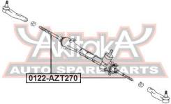 ���� ������� Toyota Avensis ZRT270 2008 ASVA 0122-AZT270 0122AZT270 ����