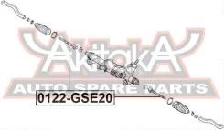���� ������� Toyota Toyota Crown/Majesta GRS18#/UZS18# 2003-2008 ASVA 0122-GSE20 0122GSE20 ����