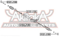 ���� ������� Toyota LAND Cruiser Prado 150 2009 0122J150 ����