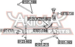 ���� ������������� ������ Toyota Toyota : LAND Cruiser Prado KDJ12# RZJ12# VZJ12#Toyota 4Runner/Hilux SURF KZN185 1995-2002Toyota LAND Cruiser Prado 9...