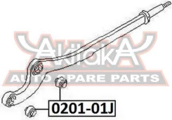 ����������� ������� ����������� ������ Lexus LX450 FZJ80 1995-1998 ASVA 0201-01J 020101J ����