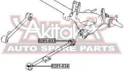 ����������� ������ ������� ����������� ������ Nissan Nissan CUBE Z10 1998-2002 ASVA 0201-033 0201033 ����