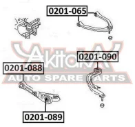 ����������� ��������� ������� ������ ������� Infiniti G35 V35 2002-2007 ASVA 0201-088 0201088 ����