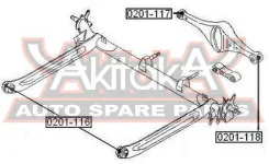 ����������� ������� ������ ����� Infiniti I30 A33 2000-2002 ASVA 0201-118 0201118 ����