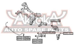 ����������� ������ ���� Nissan Armada TA60/Infiniti QX56 JA60 2003- ASVA 0201-208 0201208 ����