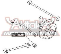 ����������� ������ �������� Nissan Primera P12 2001- ASVA 0201-232 0201232 ����