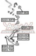 ����������� ��������� ������ ������ Nissan X-Trail T30 2000-2006 ASVA 0201-T30 0201T30 ����