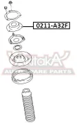 ����� ��������� ������������ Nissan Maxima/Cefiro A32 1994-2000 ASVA 0211-A32F 0211A32F ����