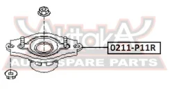 ����� ������� ������������ Nissan Primera P11 1996-2001 ASVA 0211-P11R 0211P11R ����