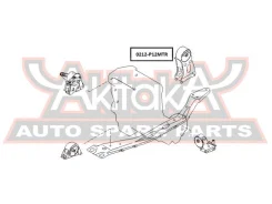 ������� ��������� ������ MT Nissan Primera P12 2001-2007 ASVA 0212-P12MTR 0212P12MTR ����