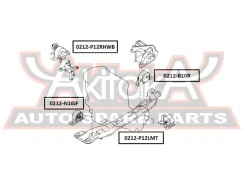 ������� ��������� ����� MT Nissan Nissan Primera P12 2001-2007 ASVA 0212-P12LMT ASVA 0212P12LMT 0212P12LMT ����