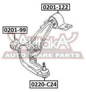 ����� ������� ������� ������ Nissan Nissan : Serena C24Nissan Serena C24 1999-2004 ASVA 0220-C24 0220C24 ����