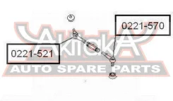 ���������� ������� Nissan Nissan Terrano I WD21 Pathfinder WD21 1986-1995 ASVA 0221-570 0221570 ����
