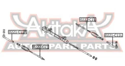 ���������� ������� ������ Nissan Tiida C11X 2007-AD/AD Expert VY12 2006-Bluebird Sylphy G11 2005-Versa C11X 2006-Wingroad Y12 2005- ASVA 0221-C11R 022...