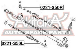 ���������� ������� ������ Infiniti FX45/35 S50 ASVA 0221-S50R 0221S50R ����
