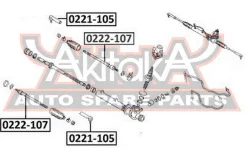 ���� ������� ����� ����/��� Nissan/Maxima Cefiro 32Nissan/ Maxima Cefiro A32 1994-2000 ASVA 0222107 0222107 ����