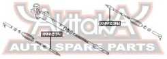 ���� ������� Nissan Nissan AD VAN/Wingroad Y11 1999-2004 ASVA 0222-B15 0222B15 ����