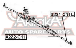 ���� ������� Nissan Tiidaad/AD Expert VY12 2006-Bluebird Sylphy G11 2005-Versa C11X 2006-Wingroad Y12 2005-CUBE Z11 2002-NOTE E11 2005- ASVA 0222-C11...