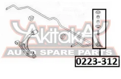 ���� ������������� �������� Nissan Nissan : Primera P10Nissan Primera P10 1990-1996 ASVA 0223-312 0223312 ����