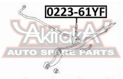 ���� ������������� �������� Nissan Nissan : Patrol Safari Y61Nissan Patrol Safari Y61 1997-2002 ASVA 0223-61YF 022361YF ����