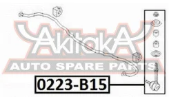 ���� ������������� ������ 4WD Nissan Nissan : Almera N16 Sunny B15 4Wdnissan Sunny B15/Almera N16 2000- ASVA 0223-B15 0223B15 ����