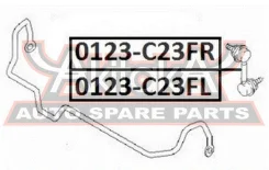 ���� ������������� �������� ������ Nissan Nissan : Serena C23 4Wdnissan Serena C23 1994-1999 ASVA 0223-C23FR 0223C23FR ����