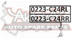 ���� ������������� ������ ����� Nissan Nissan : Serena C24Nissan Serena C24 1999-2004 ASVA 0223-C24RL 0223C24RL ����