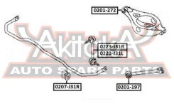 ���� ������������� ������ ����� Nissan Nissan Presage U31 2003- ASVA 0223-J31L 0223J31L ����