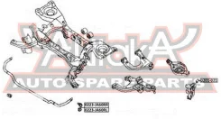 ���� ������������� ������ ������ Nissan Nissan : Armada/Infiniti QX56 JA60Nissan Armada TA60/Infiniti QX56 JA60 2003- ASVA 0223-JA60RR 0223JA60RR ����
