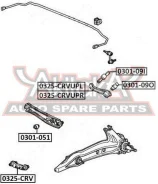 ����������� ������� ������� ����������� ������ Honda Civic EJ 1993-2001 ASVA 0301-051 0301051 ����