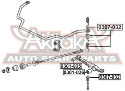 ����������� 0301-036* ASVA ������ Honda Accord CC 1992-1996 ASVA 0301036 0301036 ����