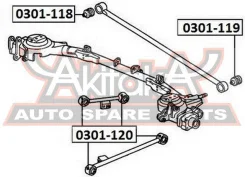 ����������� ���� ������ � ������ Honda CAPA GA 1998-2002 ASVA 0301-119 0301119 ����