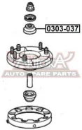 ������ ��������� ������������ Honda Honda Accord CL/CN/CM 2002-2008 ASVA 0303-037 0303037 ����