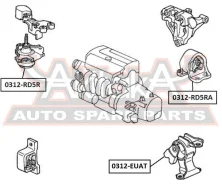 ������� ������� ��������� AT Honda Civic EU/EP/ES 2001-2006 ASVA 0312-EUAT 0312EUAT ����