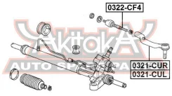���������� ������� ����� Honda Accord IX 2008- ASVA 0321-CUL 0321CUL ����