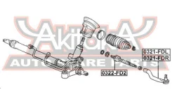 ���������� ������� ������ Honda Civic 2006- Sedan ASVA 0321-FDR 0321FDR ����