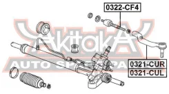 ���� ������� Honda Accord CU 2008-/Accord CF3/CF4/CF5/CL1/CL3 1998-2002 ASVA 0322-CF4 0322CF4 ����