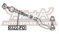 ���� ������� Honda Civic 2006- Sedan ASVA 0322-FD 0322FD ����