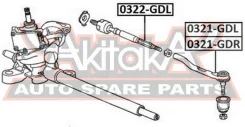 ���� ������� ����� Honda JAZZ 2002-2009CITY 2002- ASVA 0322-GDL 0322GDL ����