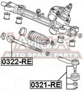 ���� ������� Honda CR-V RE3/RE4 2007- ASVA 0322-RE 0322RE ����