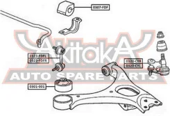 ���� ������������� �������� ����� Honda Honda : Civic FD 2006- ASVA 0323-FDFL 0323FDFL ����