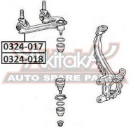 ����� �������� ������� ����� Honda Honda : Accord 1993-1998 CC/CE/CF ASVA 0324-018 0324018 ����