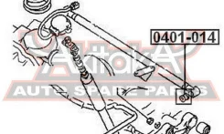 ����������� ���������� ���� ��� ����/��� Mitsubishi Pajero II V14W-V55W 1991-2004 ASVA 0401014 0401014 ����