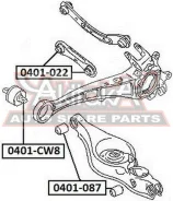 ����������� ������� ����������� �������� ��������� ������ Mitsubishi Lancer CY 2006- ASVA 0401-022 0401022 ����
