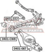����������� ������ �������� ��� ����/��� Airtrek CU 2001-2005 ASVA 0401087 0401087 ����