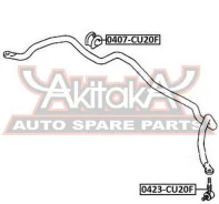 ������ ��������� ������������� D26 Mitsubishi Mitsubishi Lancer CS 2000-2009 ASVA 0407-CU20F 0407CU20F ����