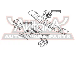 ������� ��������� ������ AT Mitsubishi Pajero ASVA 0412-V25RAT 0412V25RAT ����